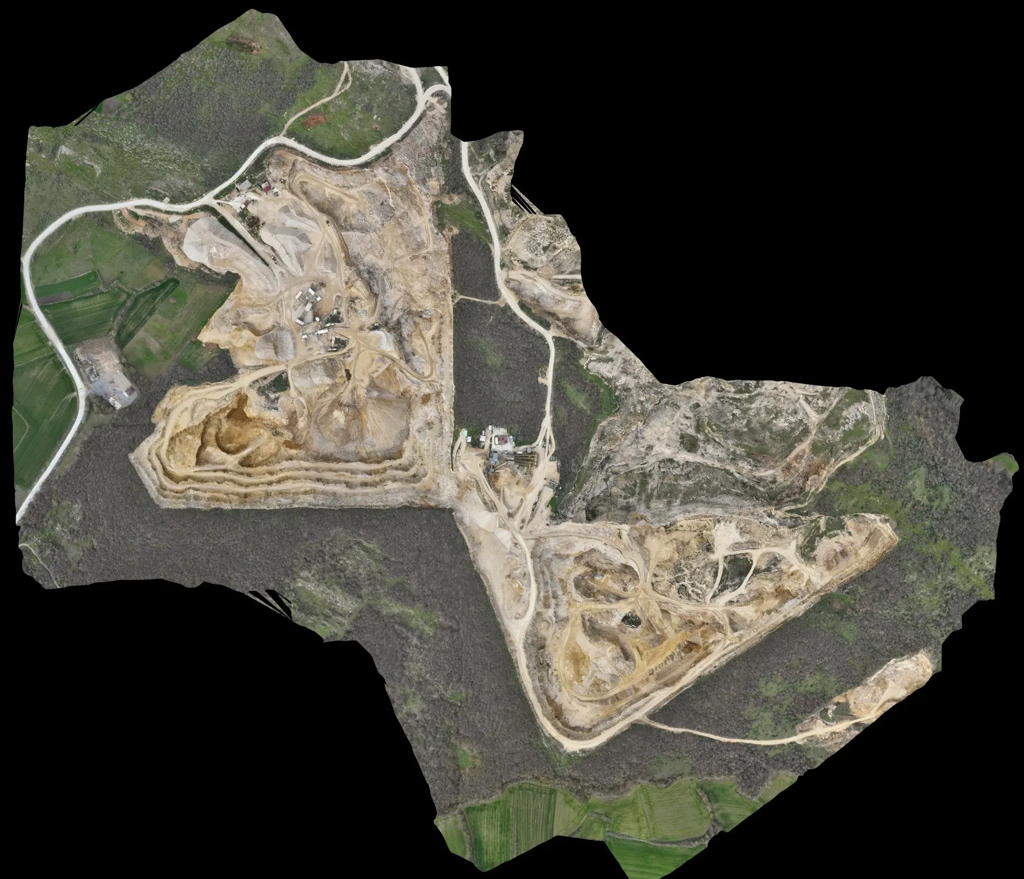 Drone orthophoto